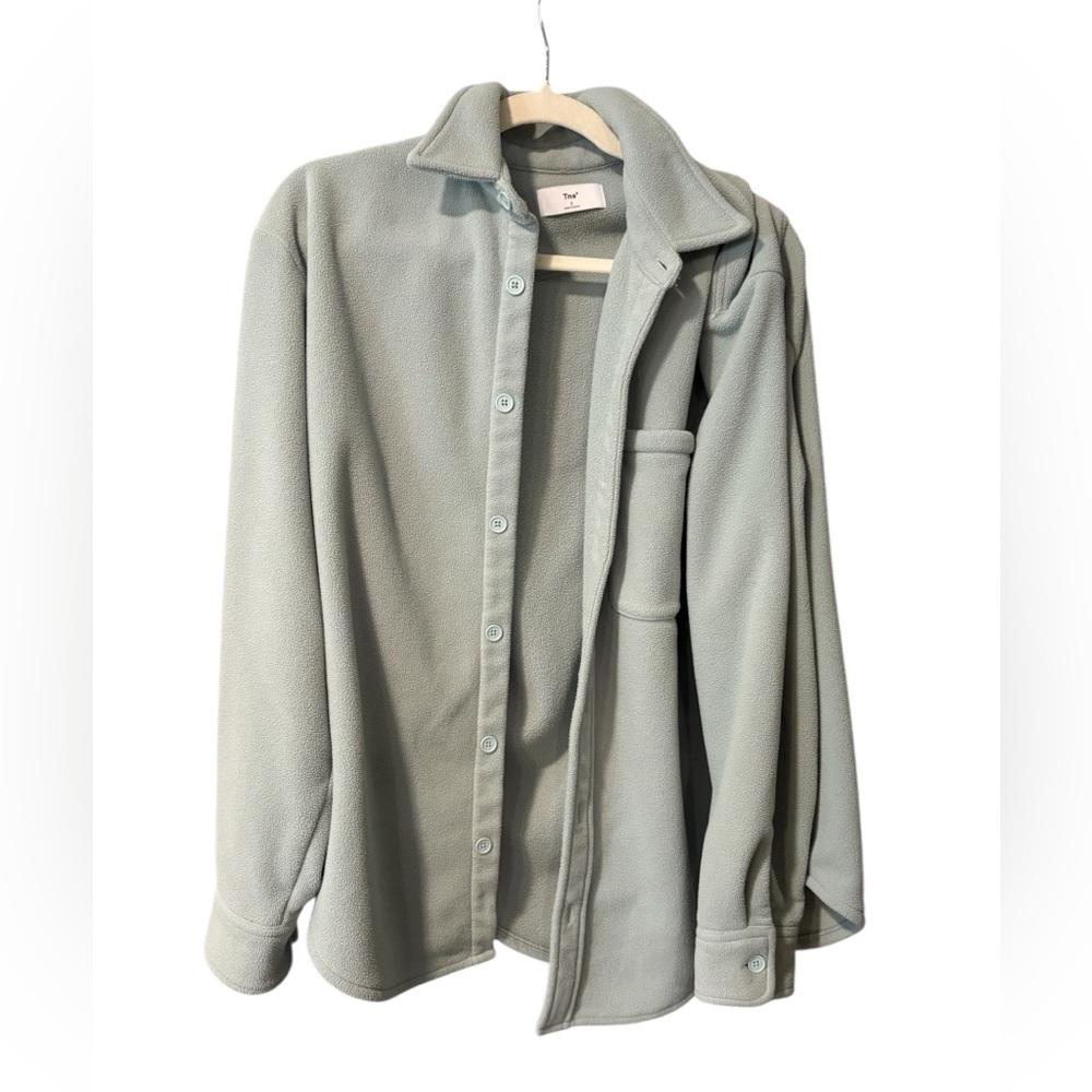 Aritzia Tna Polar Shirt Jacket - Picture 2 of 7